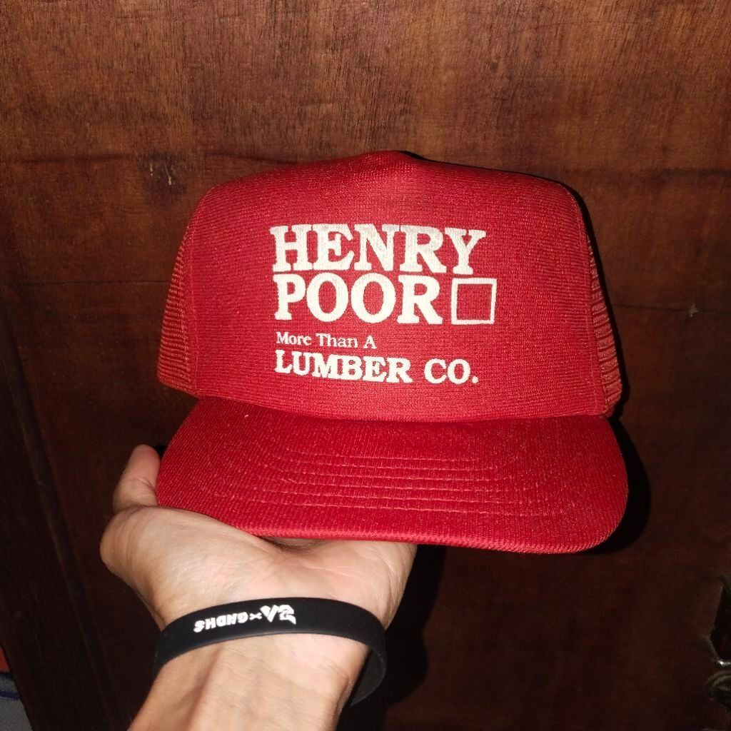 หมวกรถบรรทุก Henry Poor Lumber Co