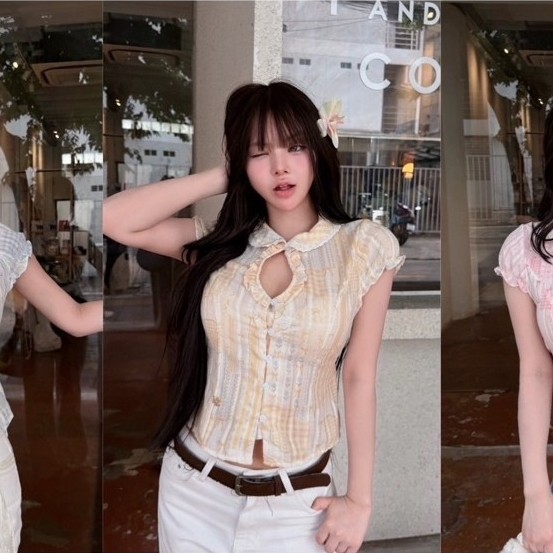 MELODY TOP NUSA STYLE FLOWER TOP