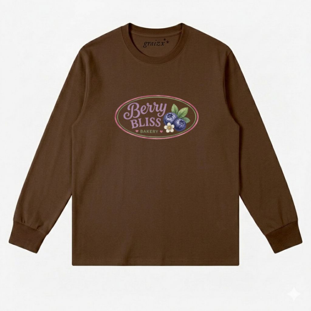Graizx - แขนยาว Berry Bliss Brown