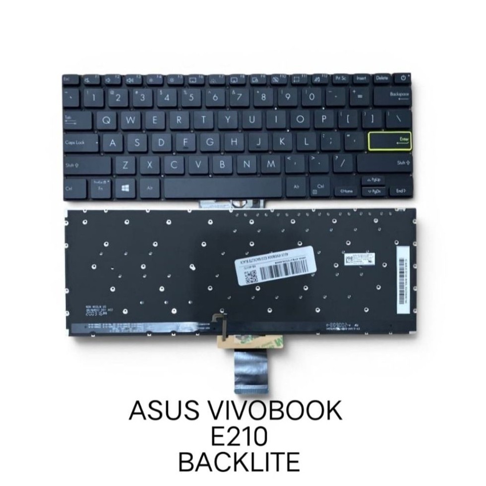Asus vivobook E210 X321 X321Q E210KA E210M E210MA E210MAO L210 Backlite คีย์บอร์ด