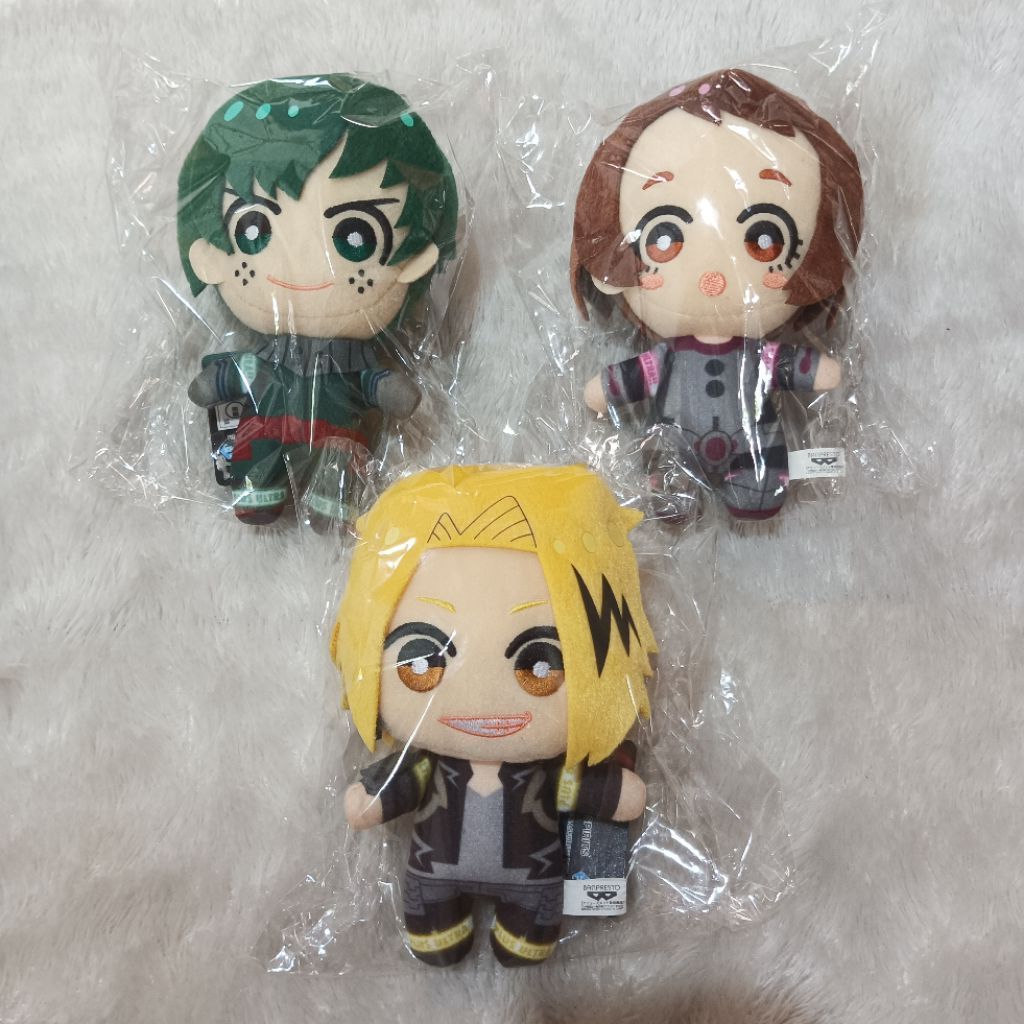 [READY] My Hero Academia Deku Ochaco Uraka Denki Kaminari Tomonui ตุ๊กตายัดมาสคอตพวงกุญแจ MHA