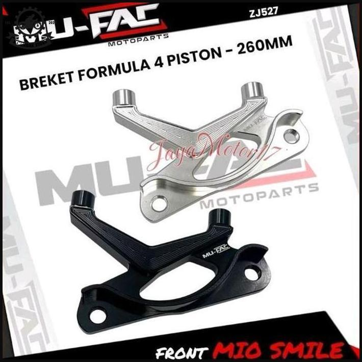 Mufac Bracket Formula 4 Piston Caliper Mio Smile Size 260Mm Zj527 Motorcycle Original