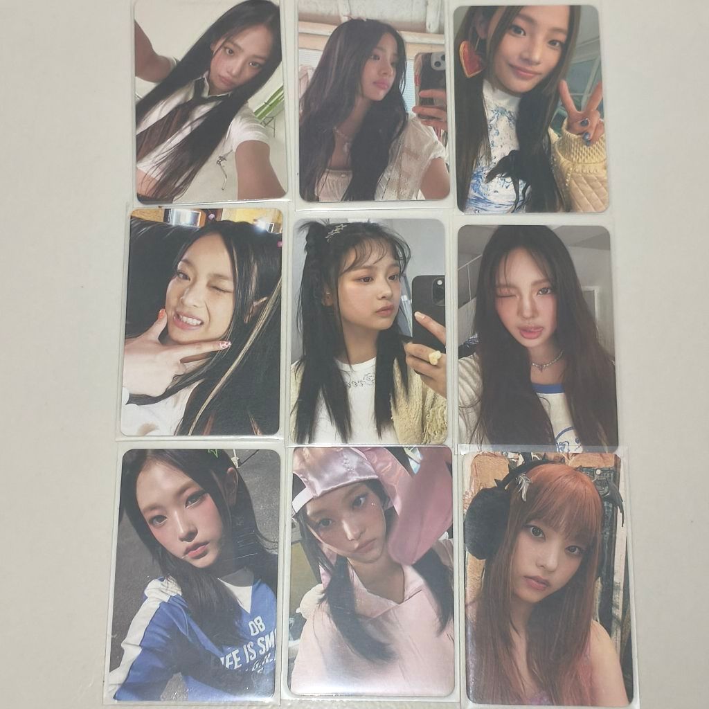 Photocard newjeans อย่างเป็นทางการ weverse vers njz