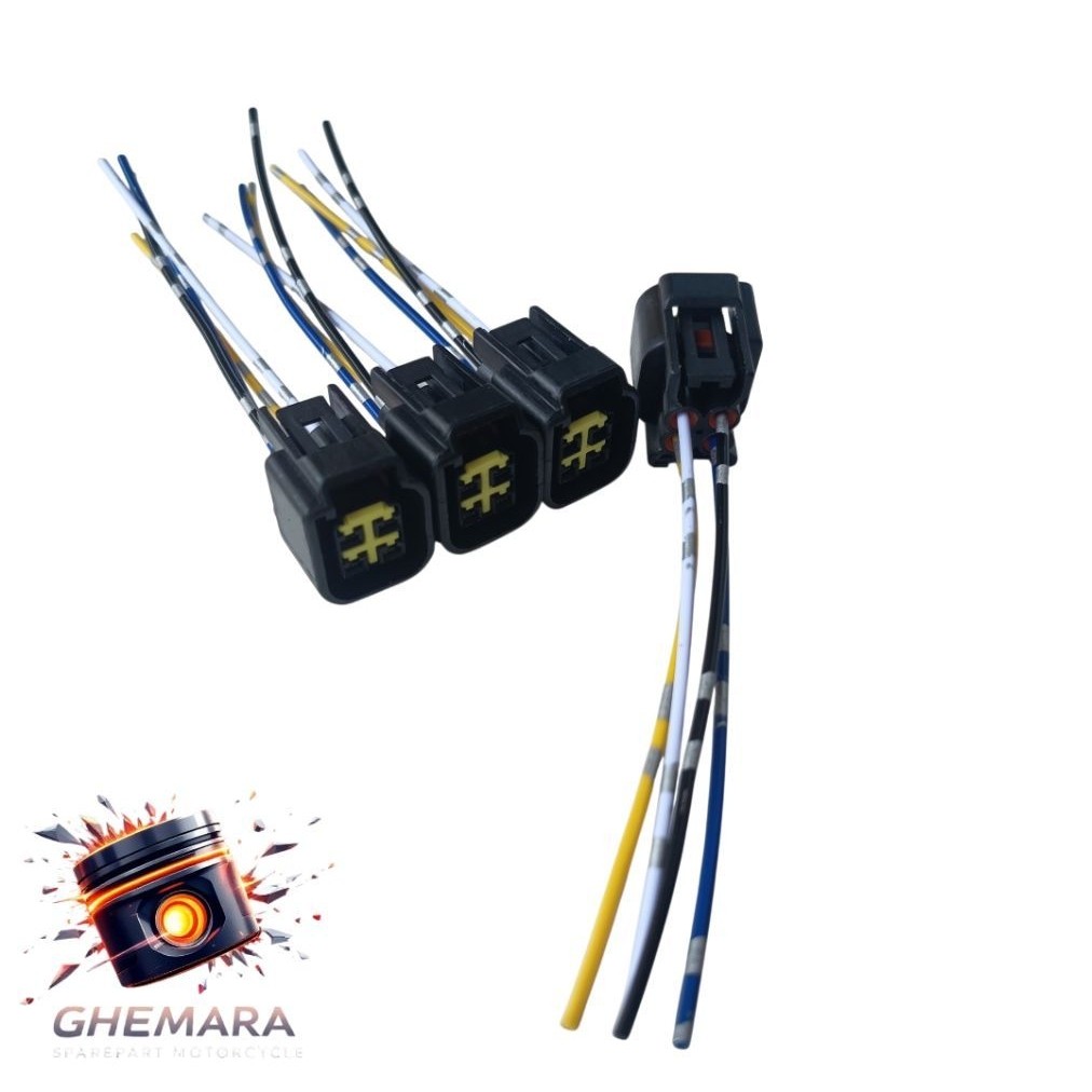 4pin cdi Socket Satria fu 4pin Waterproof starter bidik Socket