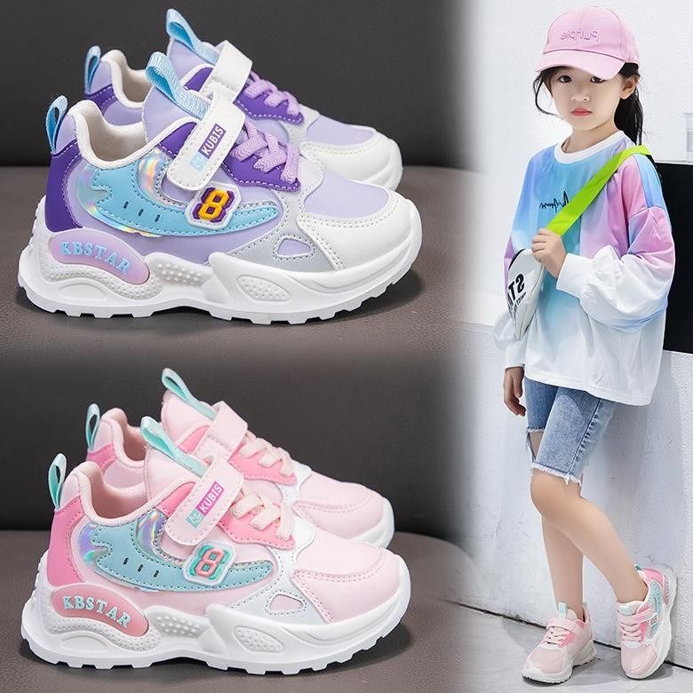 Bf888S รองเท้าผ้าใบเด็กผู้หญิงนําเข้าฟรีกล่อง รุ่นใหม่ล่าสุด Sp_69 2Er-54