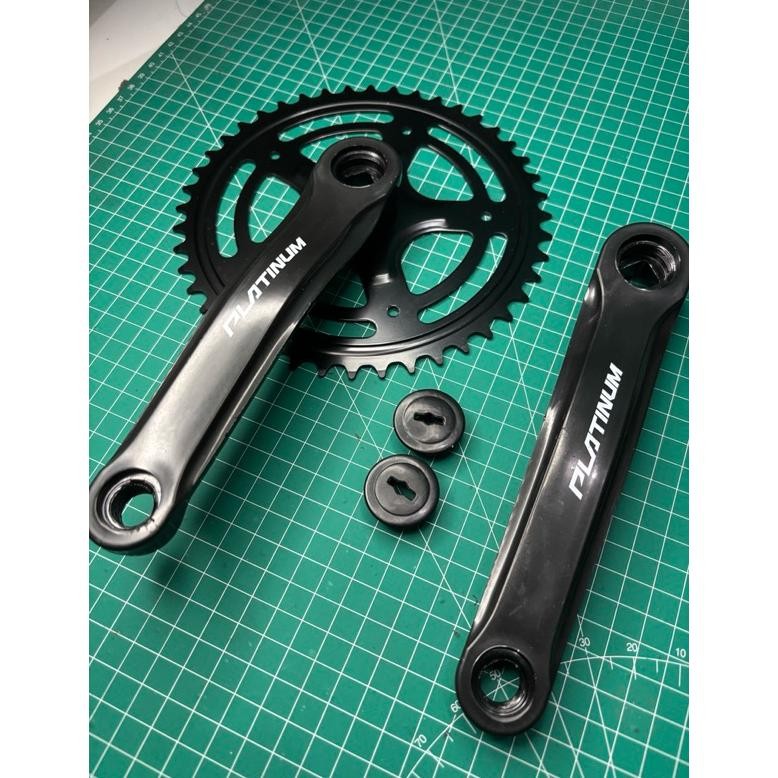 Fixie Crank Fixie จักรยาน Crank Fixie จักรยาน Crank Bmx Mtb Crank Platinum Po-132