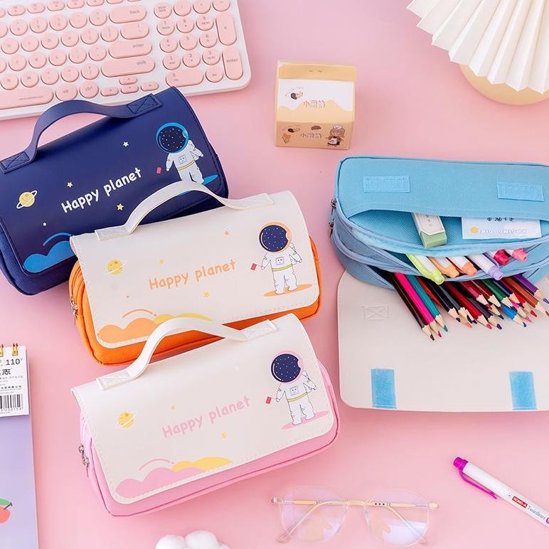 Bf888S กล่องดินสอเด็กนําเข้าแฟชั่นผ้าใบ 3D 8256 Kp109 Rwet-23