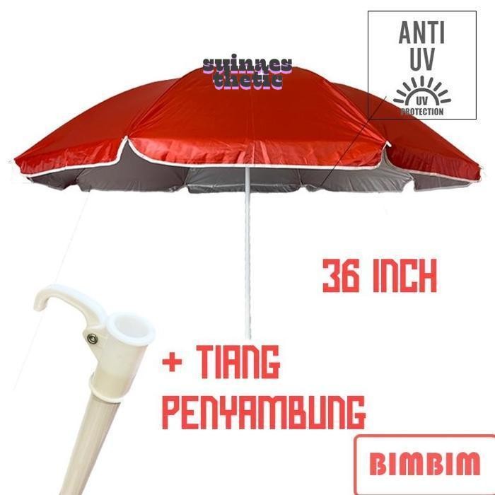 TENDA TY69 tg-342 ร่มชายหาด 36 นิ้ว, ร่มเต็นท์ Cafe Bazaar ขาย, ป้องกันรังสียูวี 180 ซม., ชั้นด้านใน