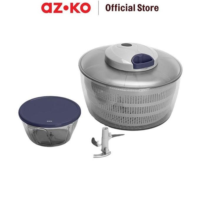 Kris Set 2 Pull Chopper & Salad Spinner