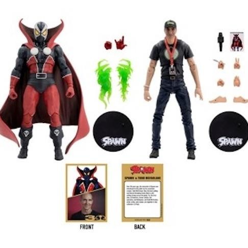 สมบูรณ์ MCFARLANE ของเล่น SPAWN MULTIPACK SPAWN 30TH ANNIV และ TODDLER MCFARLANE รูปของเล่นและ