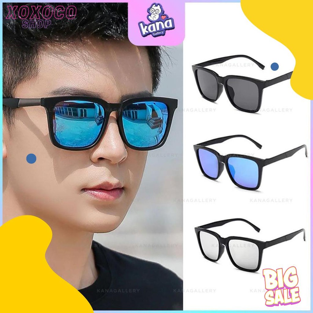 Ka68 - แว่นกันแดดผู้ชาย แว่นตาแฟชั่นผู้ชาย แว่นกันแดด Anti-Uv นําเข้า S Kana