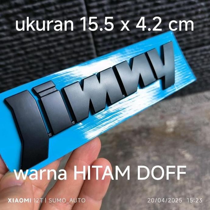 One สัญลักษณ์ประตูด้านหลังสําหรับ Suzuki Jimny Jb74 2018-2025 Suzuki Jimny All Grip Best Rhino โลโก้