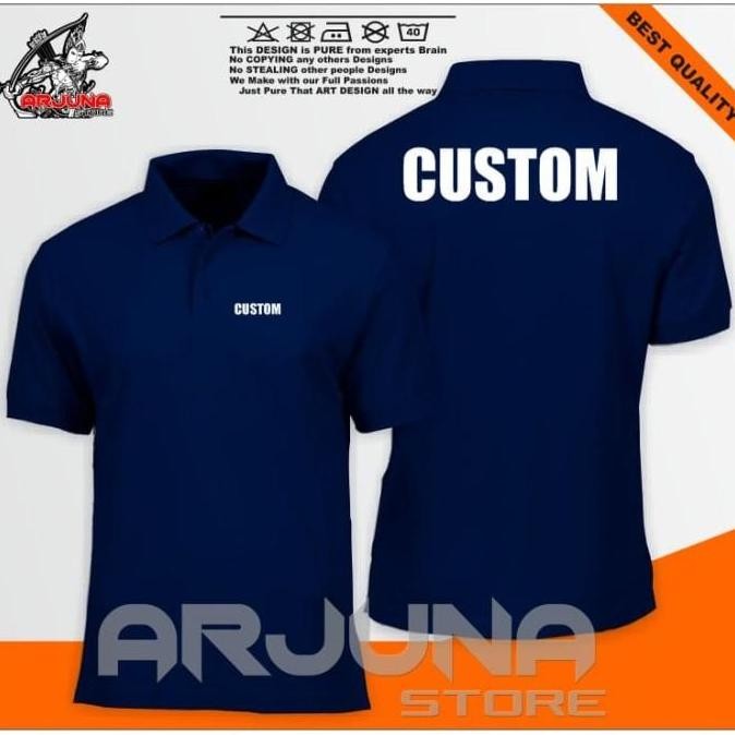 DV100 - เสื้อโปโลแบบกําหนดเองพร้อมการออกแบบของคุณเอง