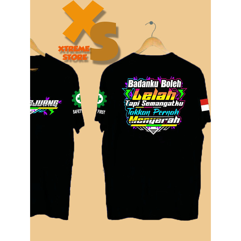 // เสื้อยืด DISTRO สําหรับผู้ชาย THE WARRIOR // XTREME-STORE