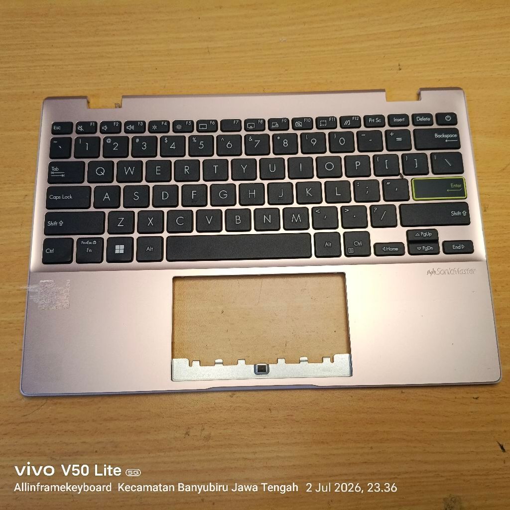 ASUS Vivobook Go 12 E210KA E210MA E210M E210K E210 แป้นพิมพ์แล็ปท็อปดั้งเดิมถอดกรอบ
