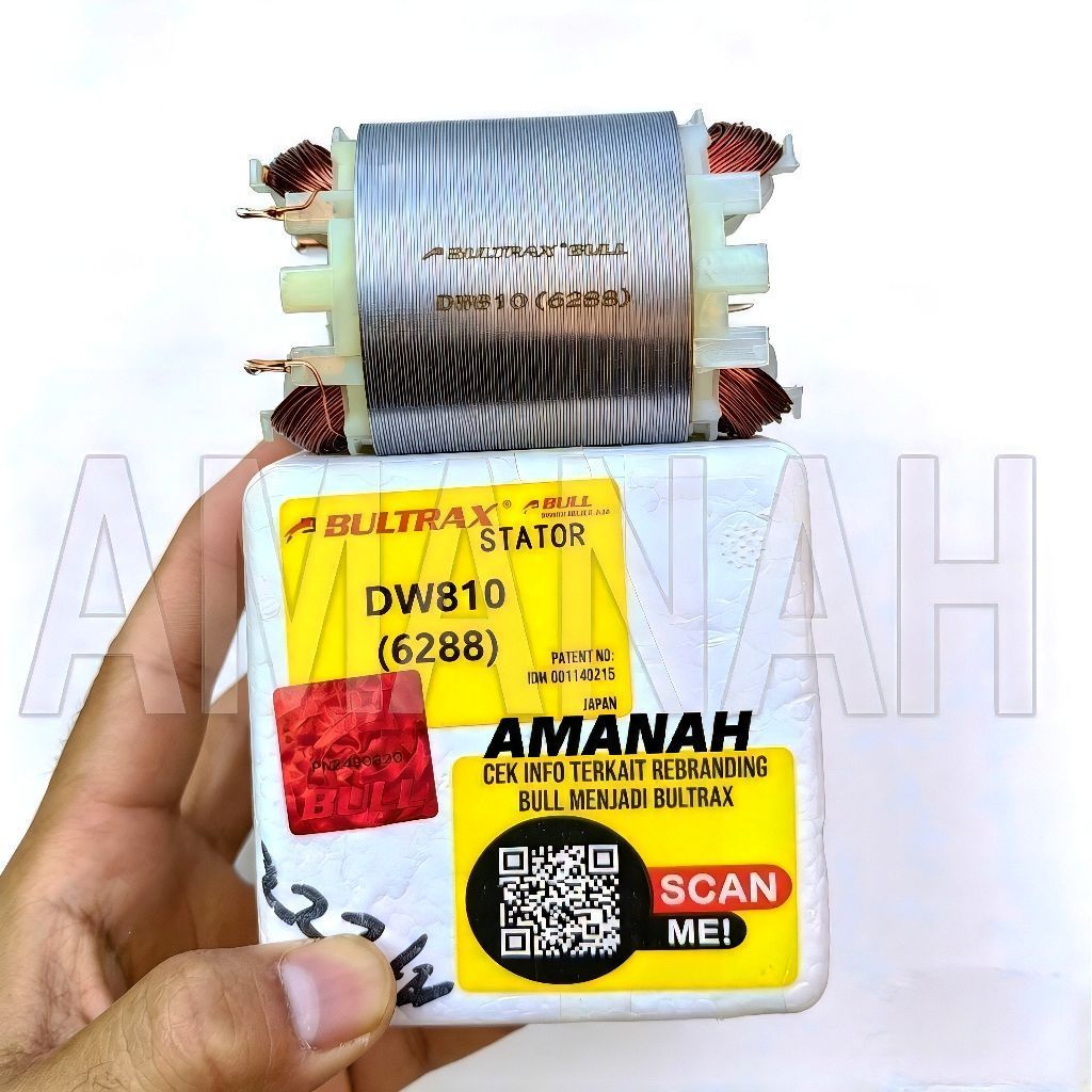 MESIN Stator spull bull DW810 สําหรับเครื่องเจียร dewalt DW810