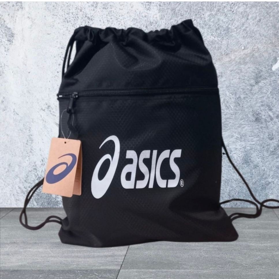ASICS SHOE bag UNISEX STRAP CONDURA MATERIAL กระเป๋าหูรูด