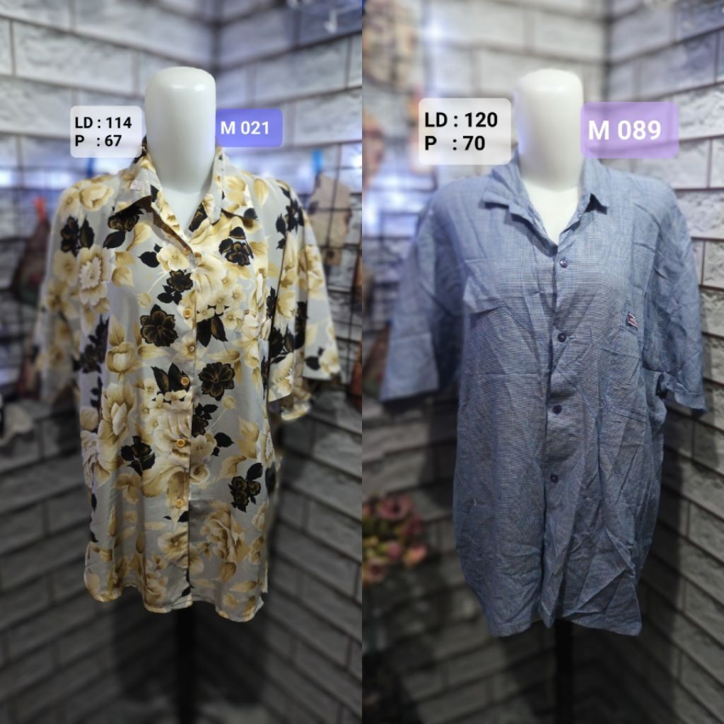 เสื้อเชิ้ตผู้หญิง M 021 & M 089