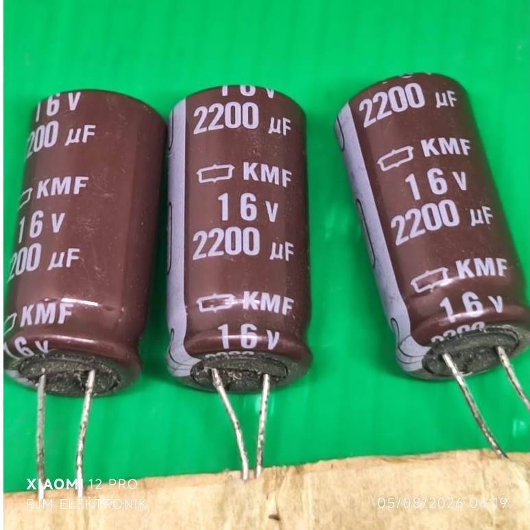 Elko 2200uf 16v เรย์แกน