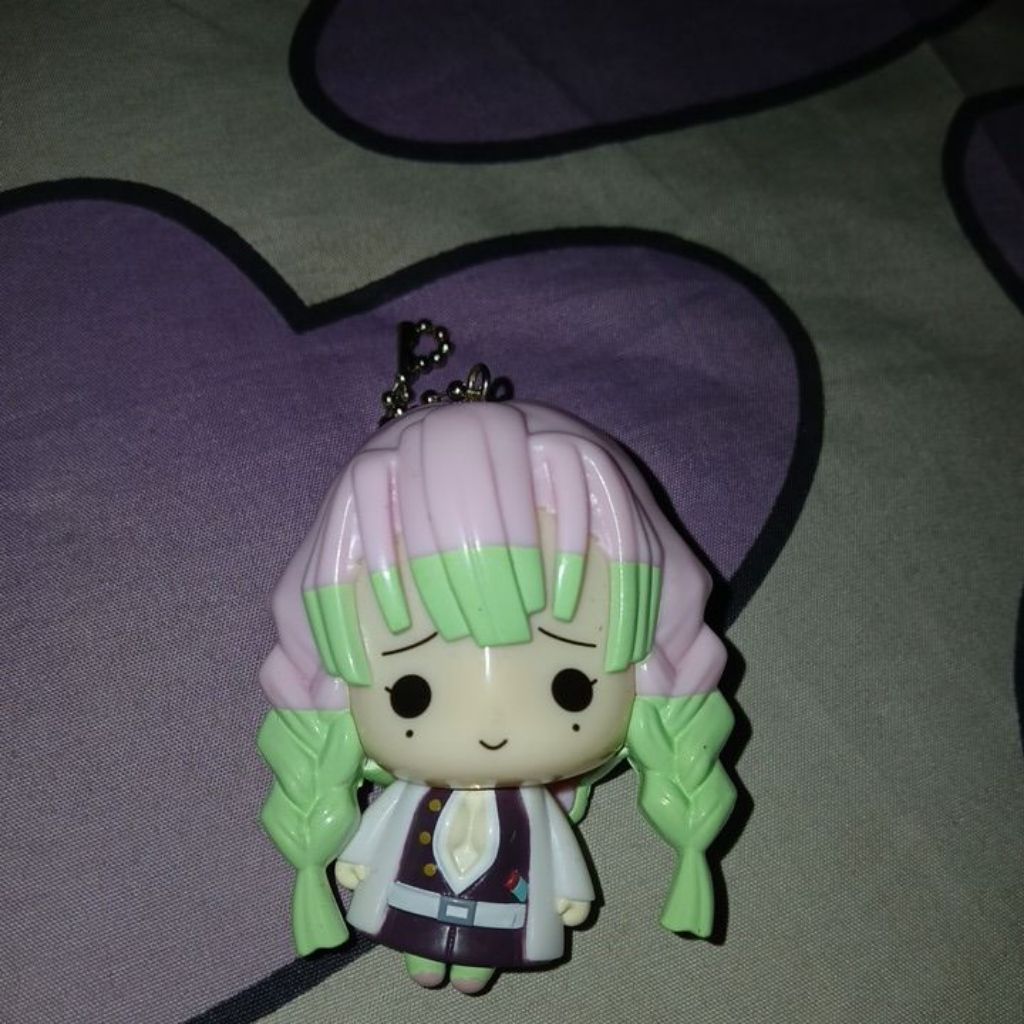 Demon Slayer Mini Figure Mitsuri Kanroji Yura Yura พวงกุญแจหัว