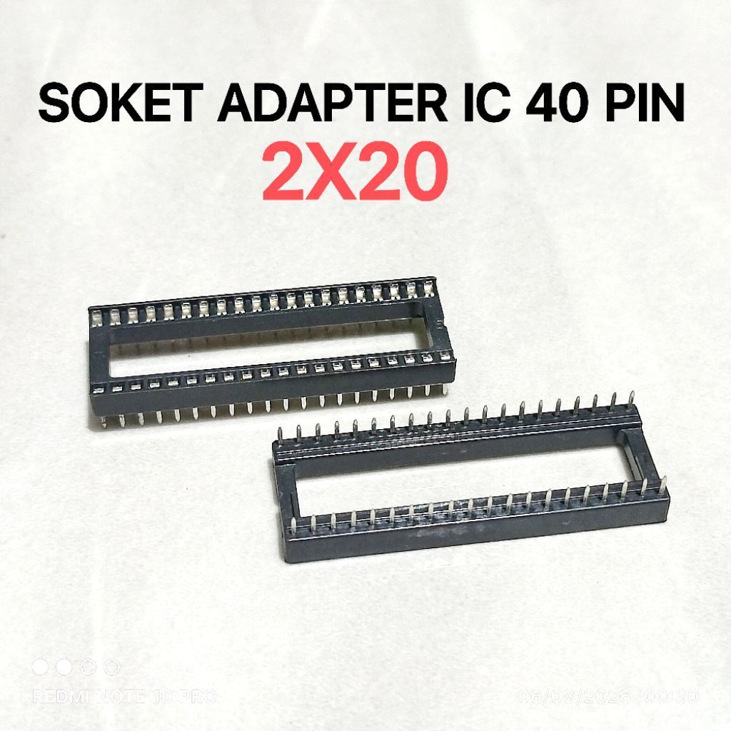 2X20 40PIN IC ADAPTER SOCKET 40 PIN