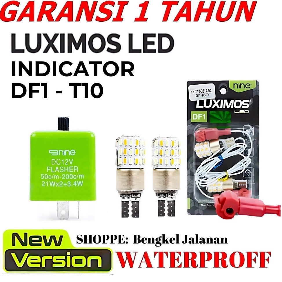 MATA 2 โหมด T10 T15 TURN SIGNAL LIGHT 2 โหมดแพคเกจ + 54 EYES TURN SIGNAL T10 T15 NINE DF1