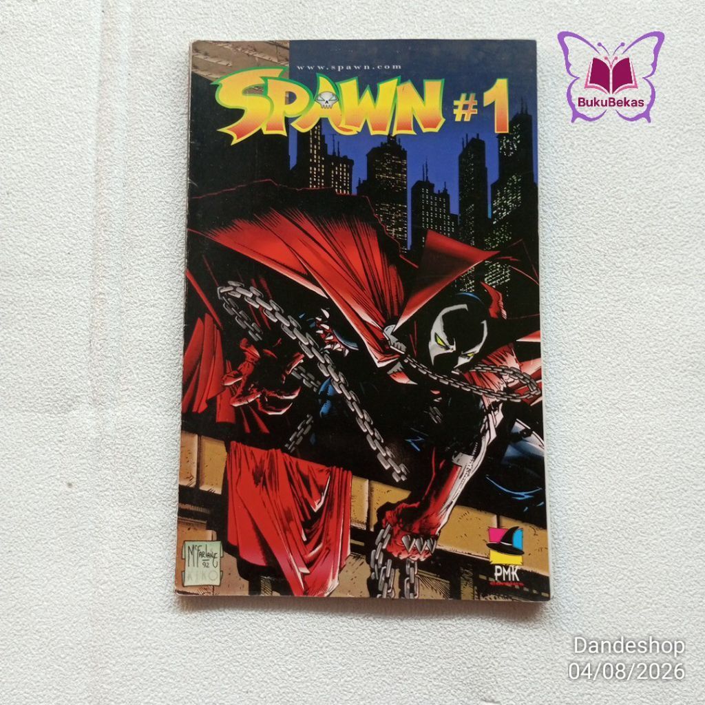 (มือสอง) Spawn No.1 _ by McFarlane Stddated by PMK Comics Indonesia Comic Superhero Dark Fantasy Ori