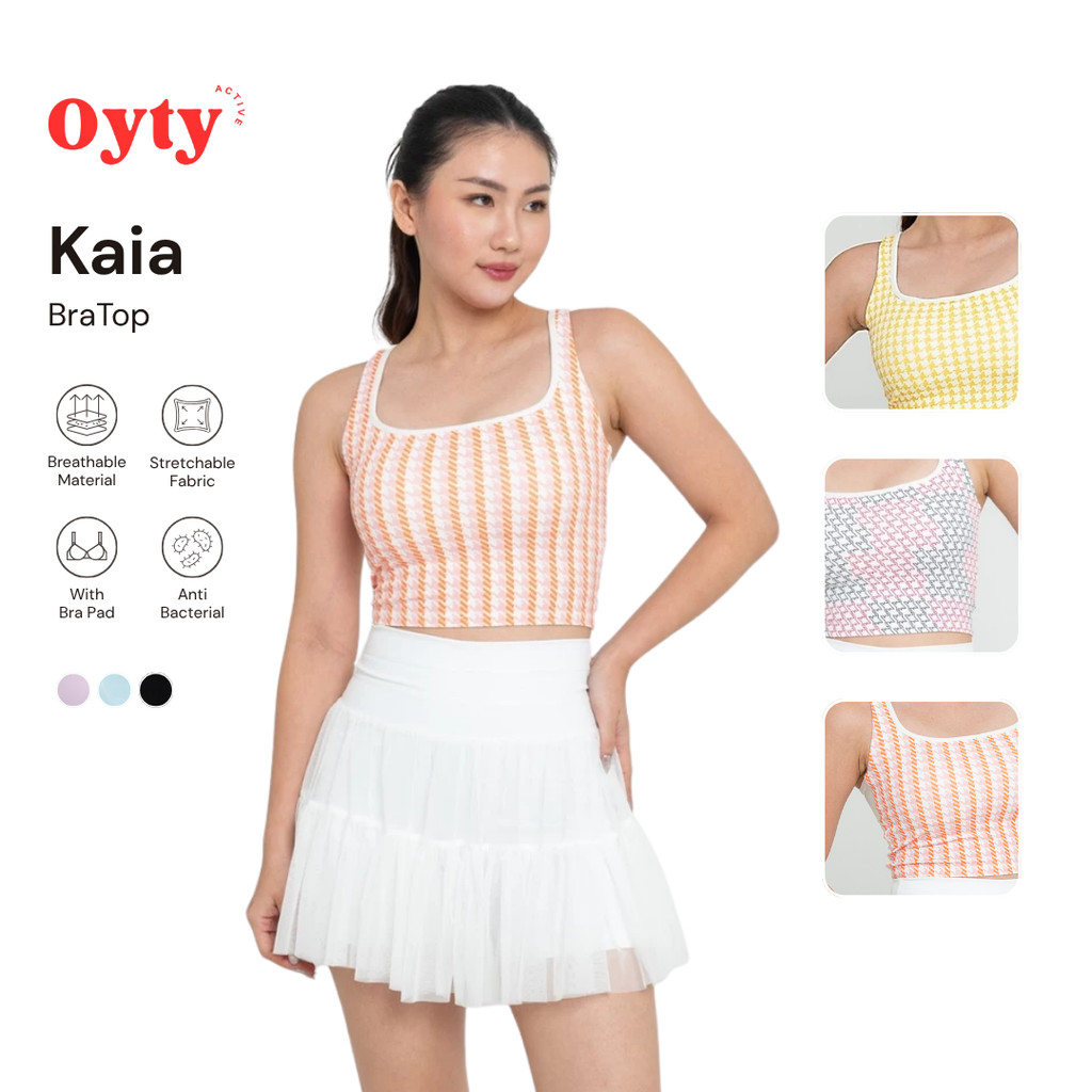 Oyty - Kaia Bratop Unique / Breathable Soft Material Cute Bratop