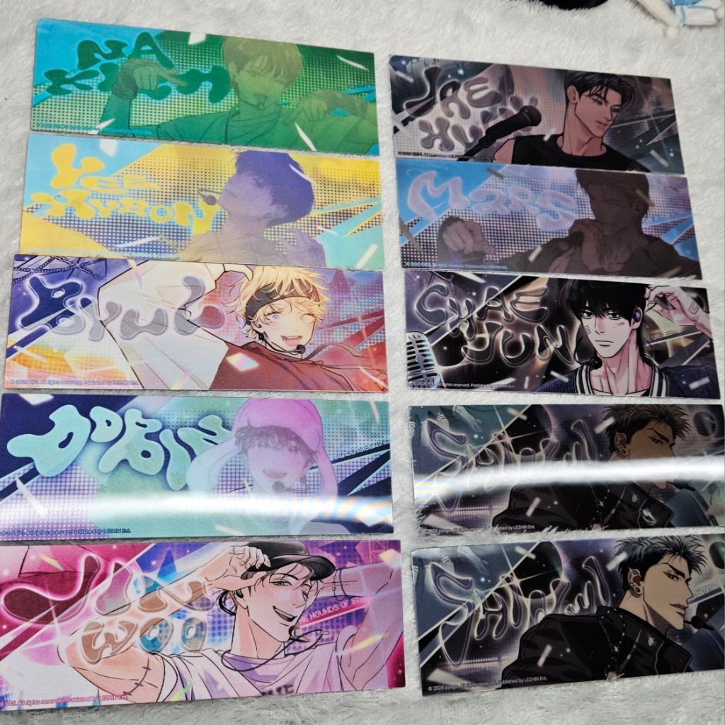 [READY] PopUp Lezhin สินค้าอย่างเป็นทางการ - จิตรกรแห่งกลางคืน ฝุ่นเพชร ความรักคือภาพลวงตา กลิ่นและค