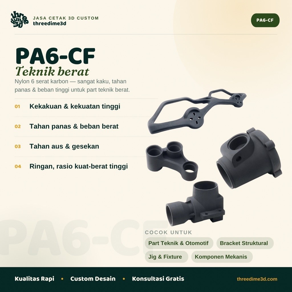 บริการการพิมพ์ PA6-CF / PA6-CF การพิมพ์ 3D / Robotic Arms & Stands / โครงสร้างโดรน / เครื่องมือรับน้