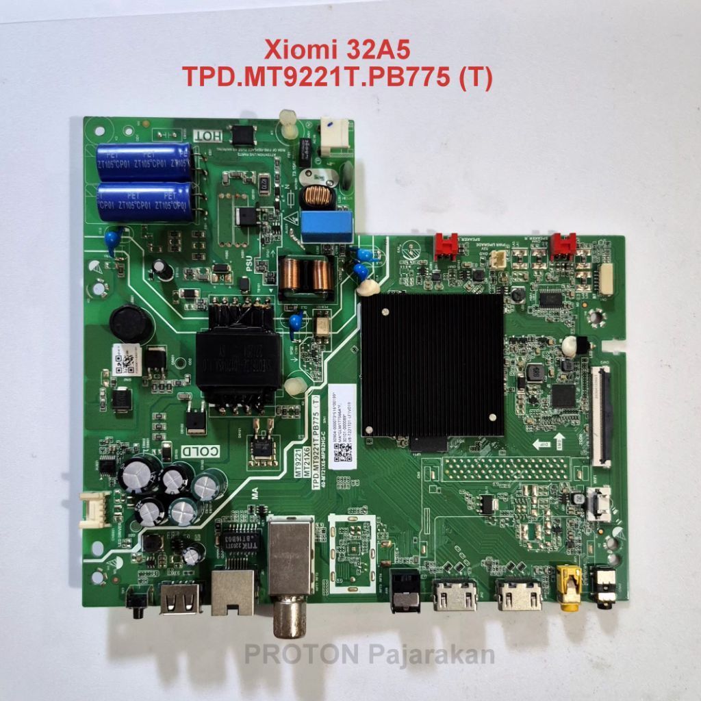 MESIN Xiaomi 32A5 Android LED TV เมนบอร์ด 32A5+ เมนบอร์ด LCD MT9221 MT21X6 TPD.MT9221T.PB775 (T) MB 