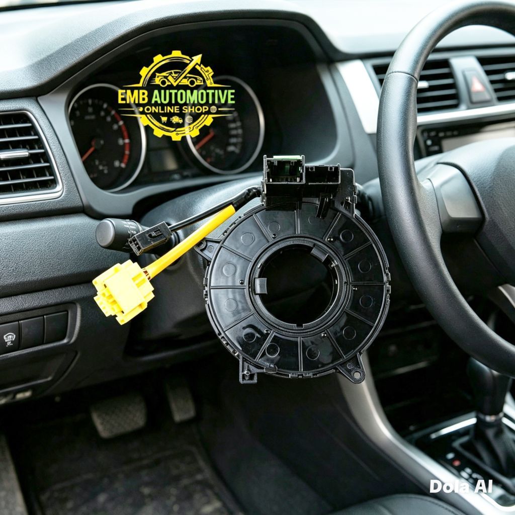สายเกลียว Airbag Horn Non AUDIO STEERING WHEEL Mitsubishi Triton L200 2006-2015 8619A017