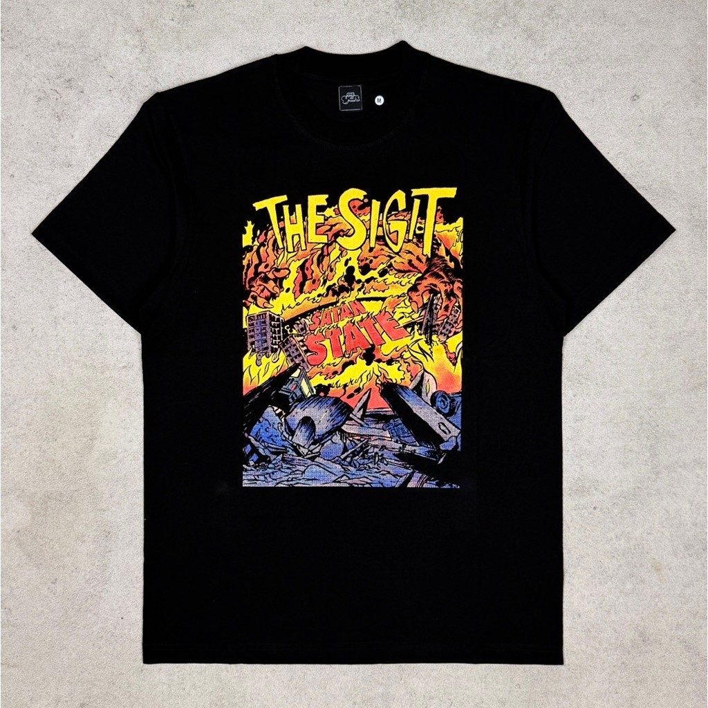 THE SIGIT - SATAN STATE | เสื้อยืด สินค้าต้นฉบับ Black Moones