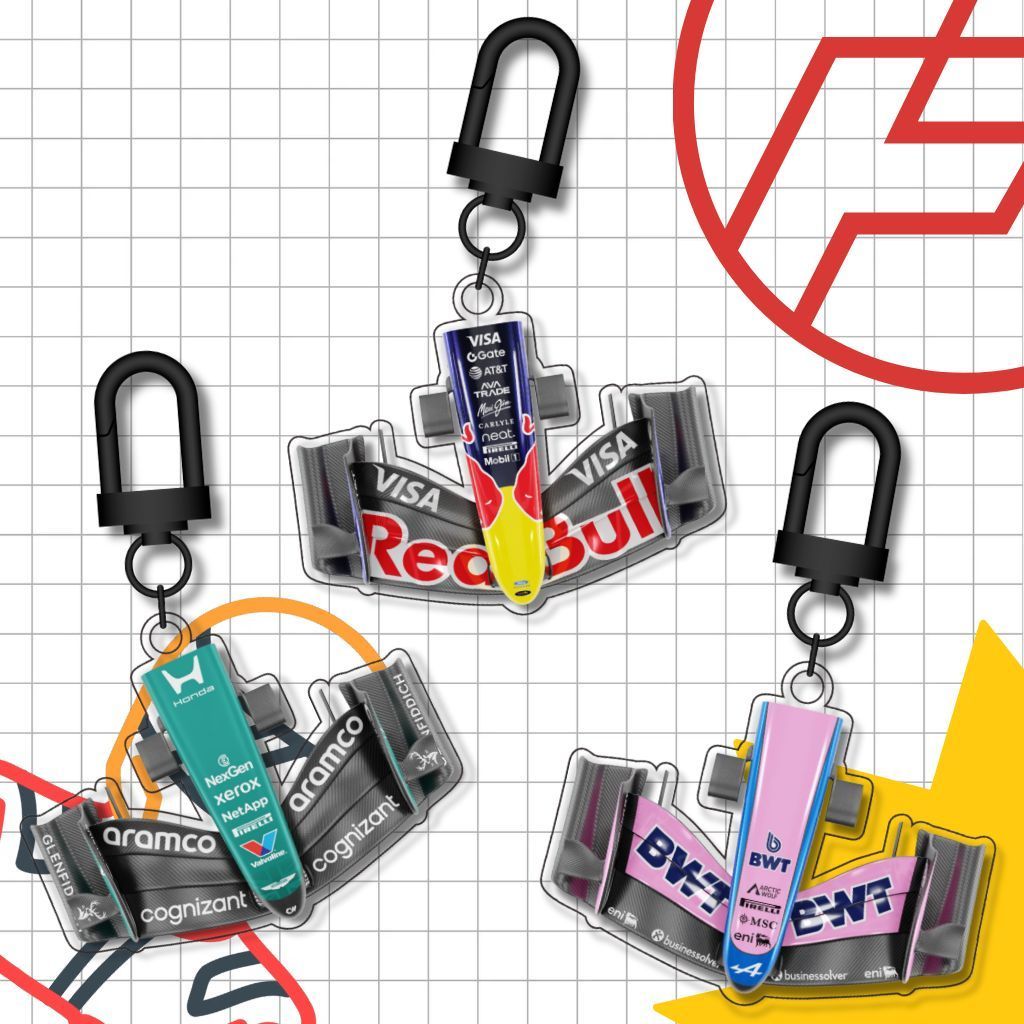 GANTUNGAN F1 พวงกุญแจ Front Wing Formula One F1