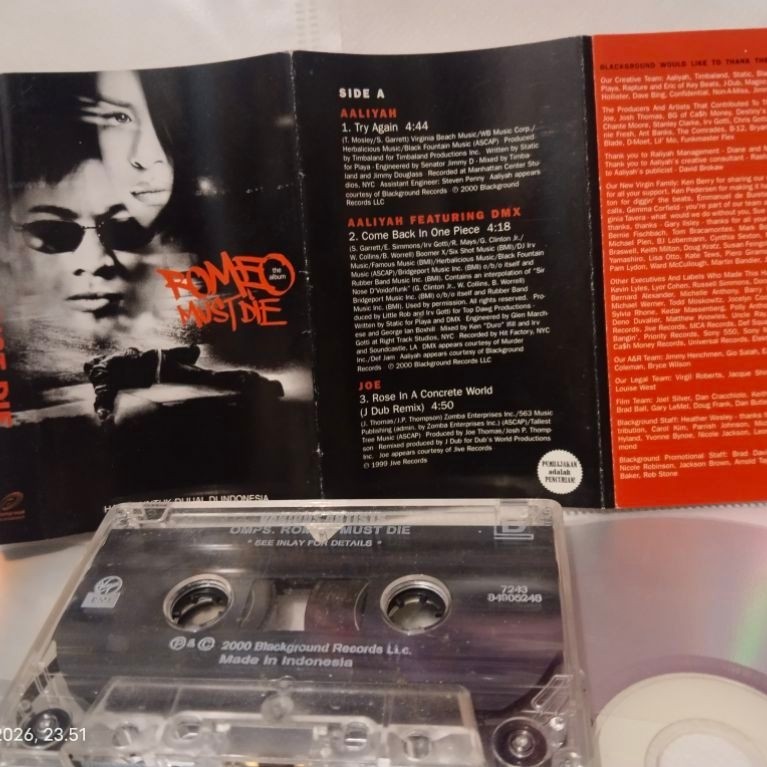 OMPS romeo ต้องตาย Cassette Tape // aliyah