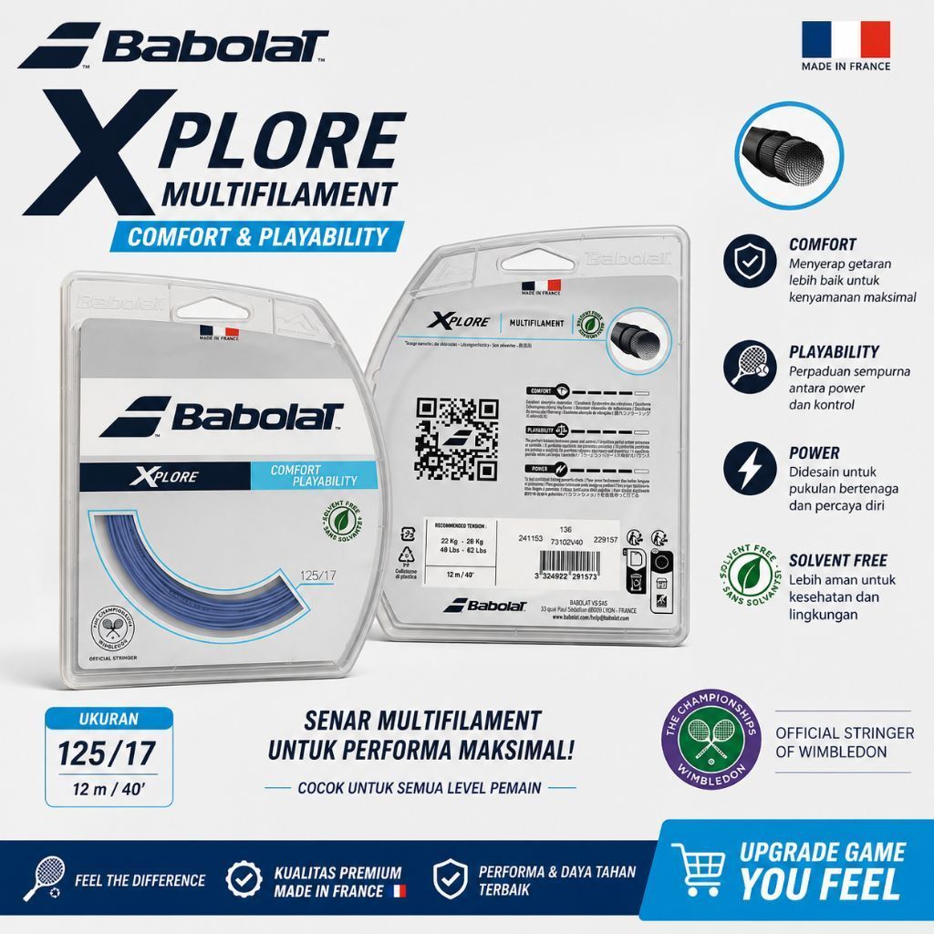 สายเทนนิส Babolat Xplore