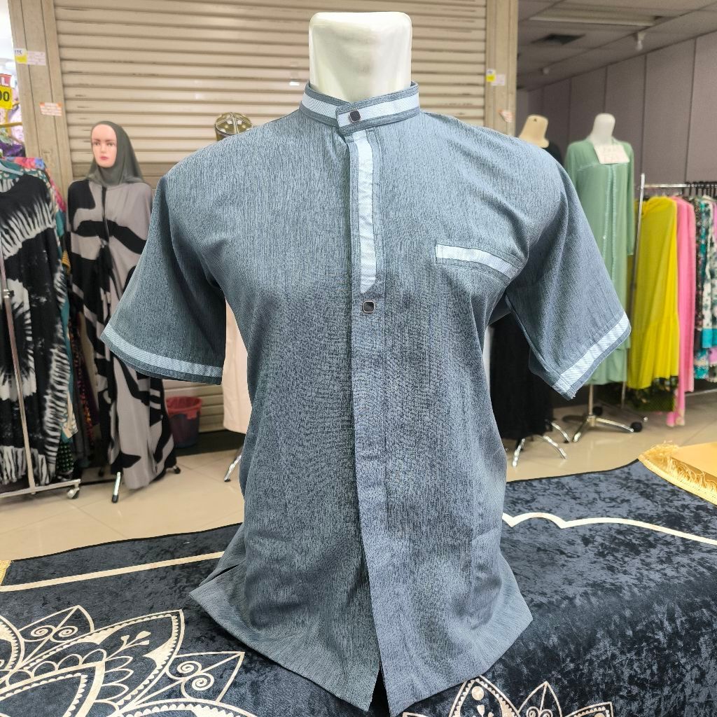 KATUN เสื้อเชิ้ตผ้าฝ้าย Jaguar หนา เย็นสบาย [แขนสั้น] - RVNZ-I