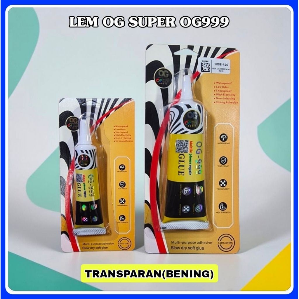 Ts กาว lcd ใส og999 / og-999 - og super
