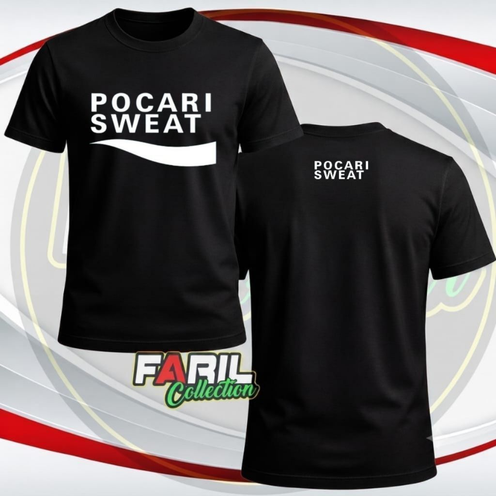 POCARI SWEAT Cotton 30s เสื้อยืดหลากสี, เสื้อยืดเด็กและผู้ใหญ่ Unisex