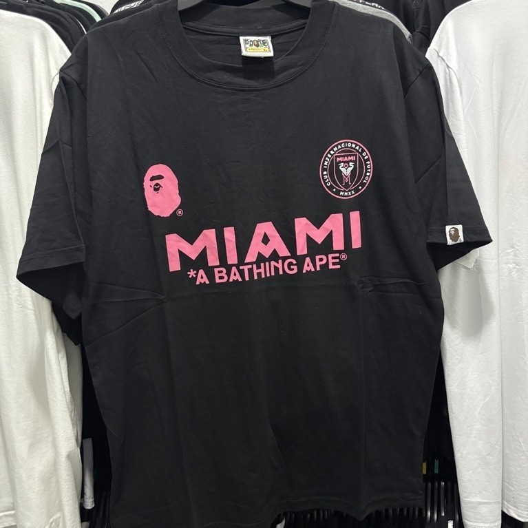 เสื้อยืด Bape inter miami สอง L