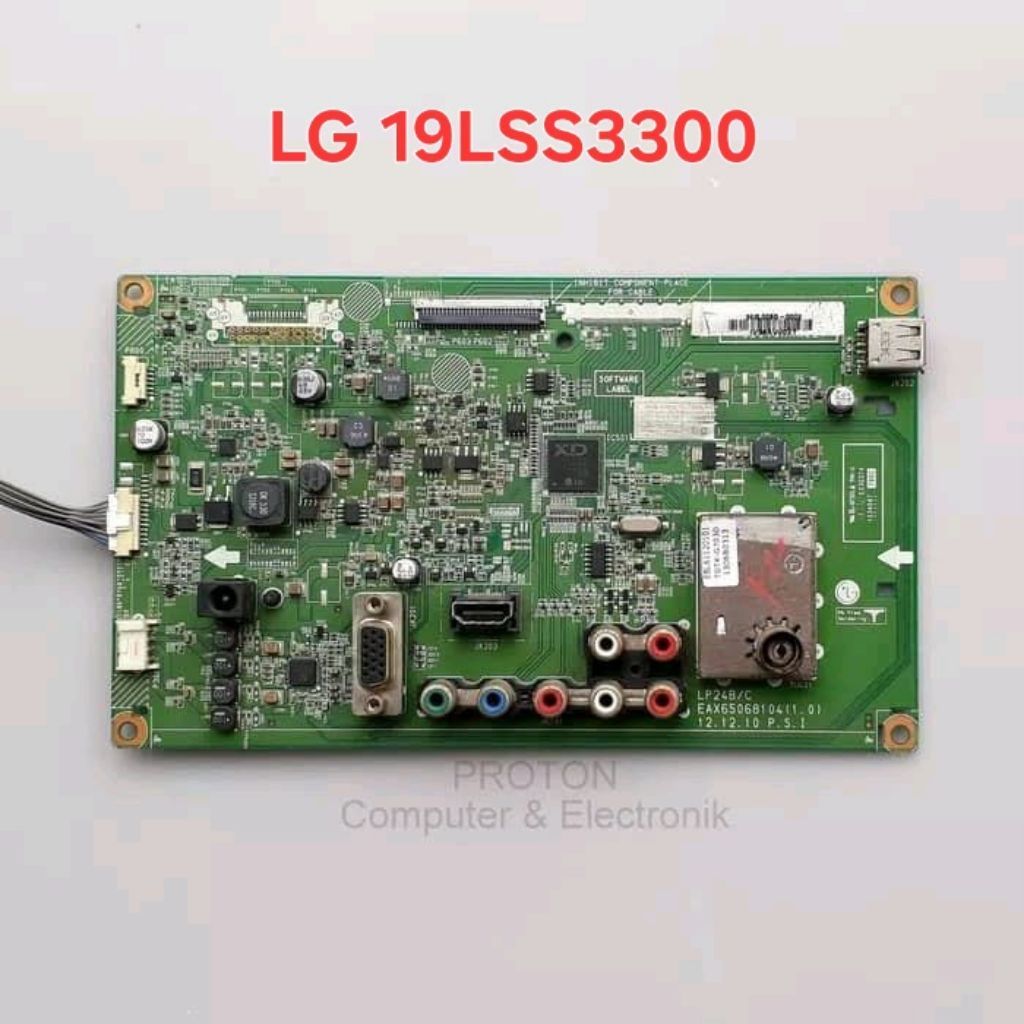 MESIN LG 19LS3300 19LS3300-TA LCD LED เมนบอร์ด EAX65068104 LP24B ATIGLBD 19LS3150 22LS3300 เมนบอร์ด 