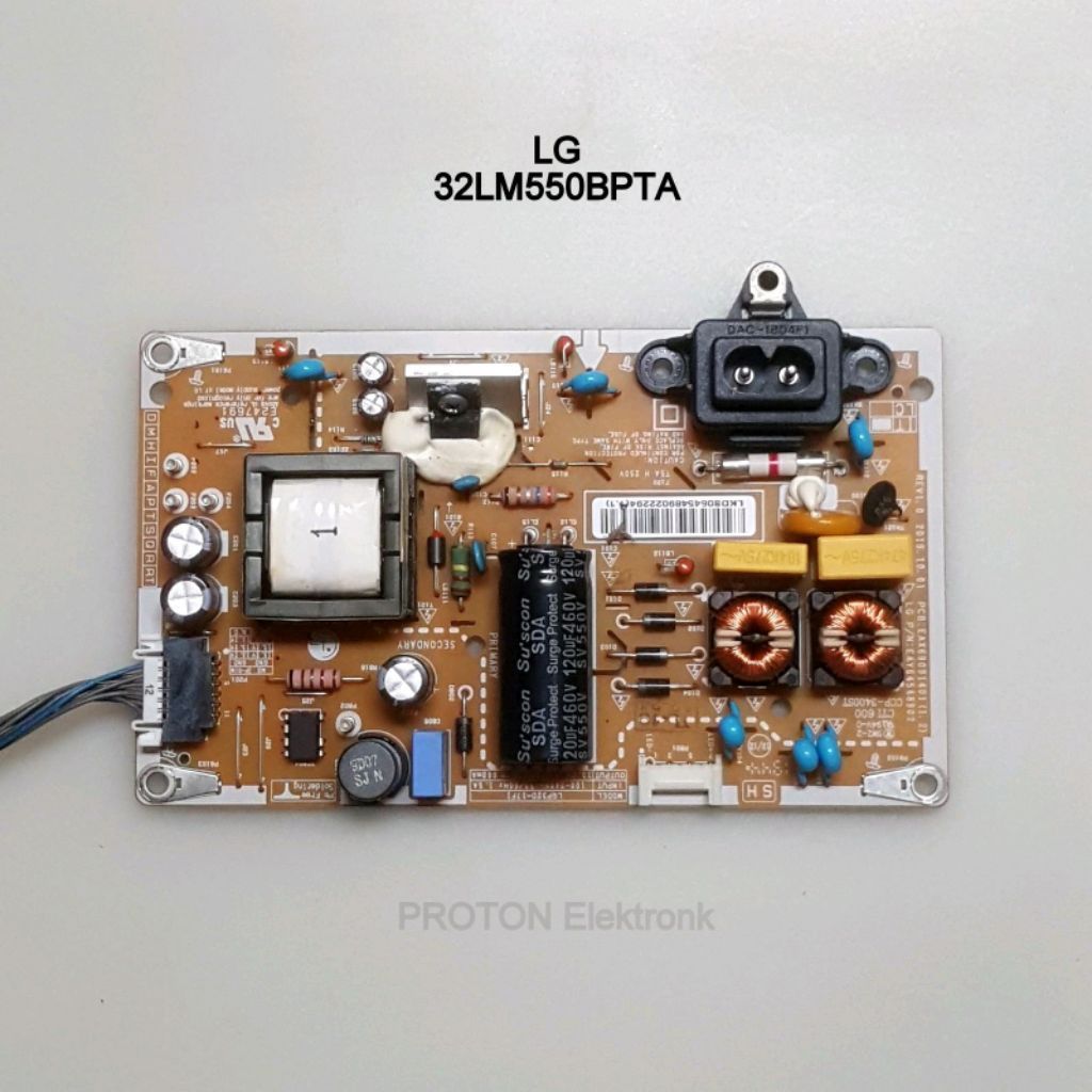 MESIN PSU LCD LED TV LG 32LM550 32LM550BPTA 32LJ610V 32LK610 32LK6300 32LM570 32LM6300 32LM635BPTB 3