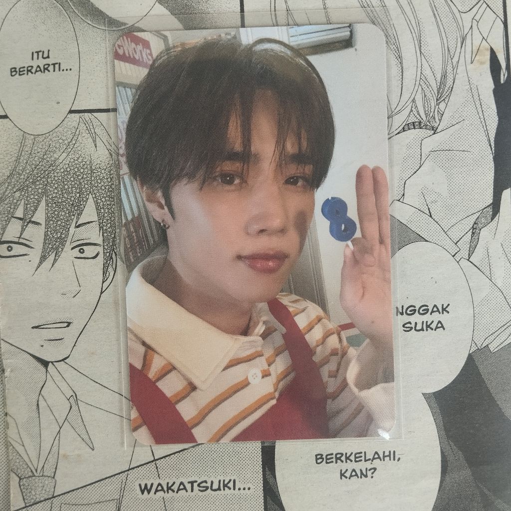 PHOTOCARD OFFICIAL SUNWOO THEBOYZ PC BOYS BURGER SHOP