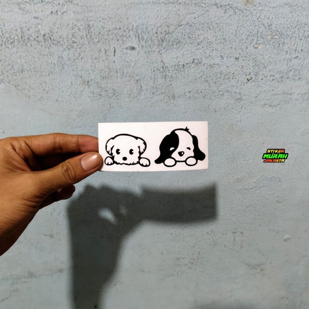 COOL CUTE DOG STICKERS สติ๊กเกอร์ตัดแบบกําหนดเอง