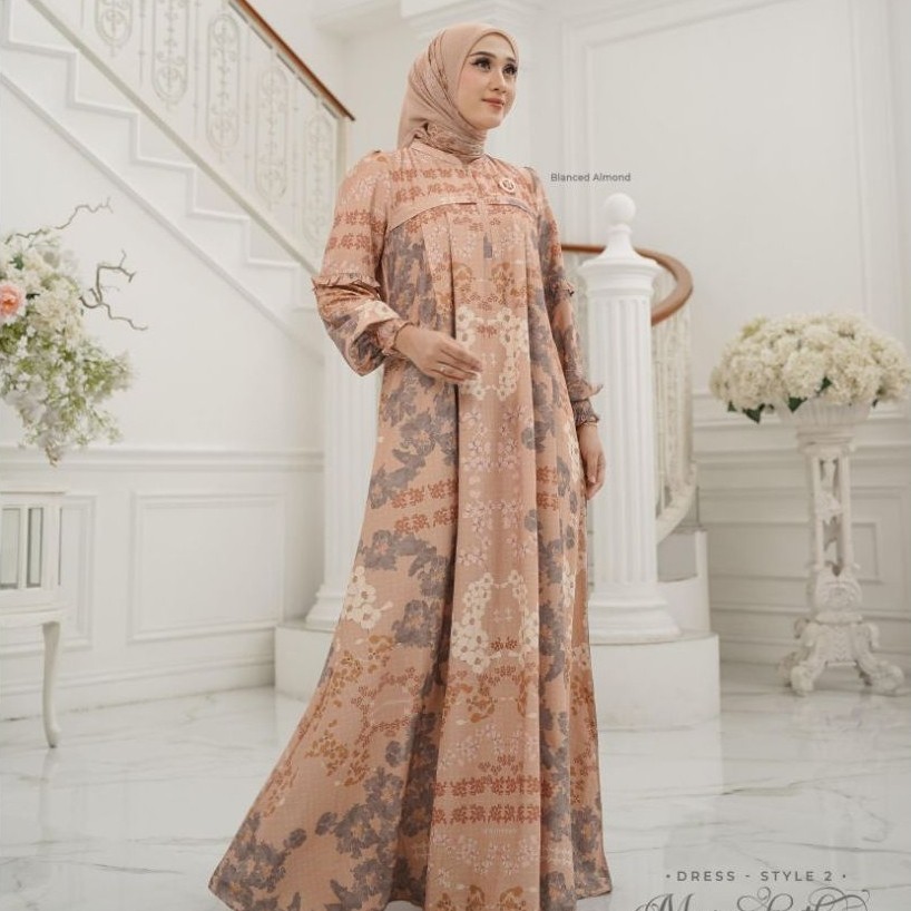 MAISADIPTHA STYLE 2 NADHEERA LUXURY ORIGINAL|| MAISADIPTHA MIDI DRESS || MAISADIPTHA DRESS STYLE 2