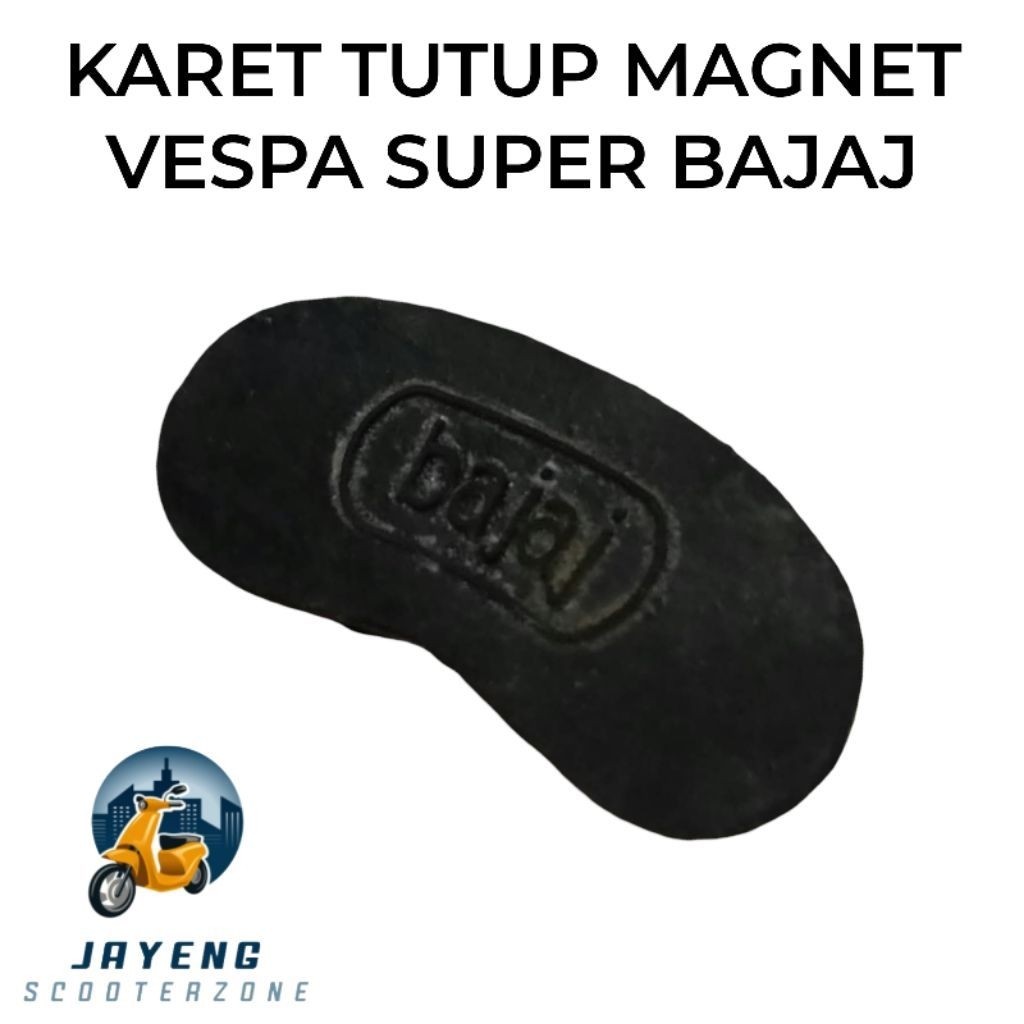 Vespa Bajaj ฝาครอบแม่เหล็กยาง Vespa อะไหล่ Vespa อุปกรณ์เสริม Vespa Variations อุปกรณ์ Vespa