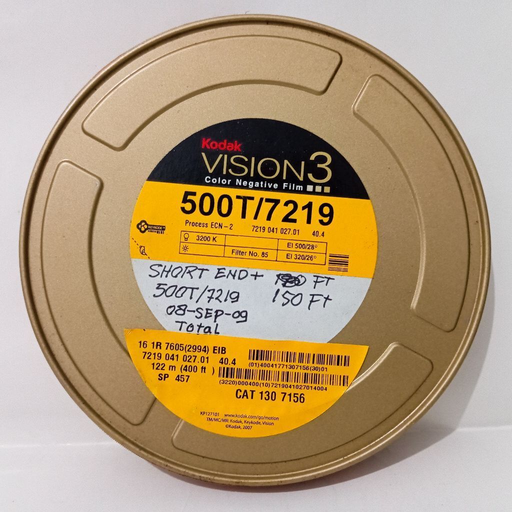 KODAK VISION 3 500T/7219 SHORT END ±150 FT / ม้วนฟิล์ม