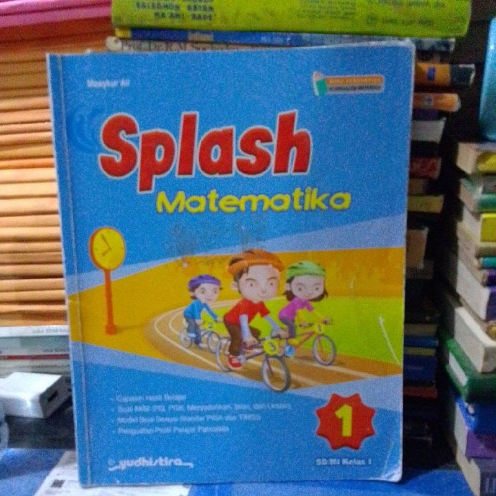 SPLASH MATHEMATIKA SD/MI GRADE 1 YUDHISTIRA OFFICIAL EXPOS MTK