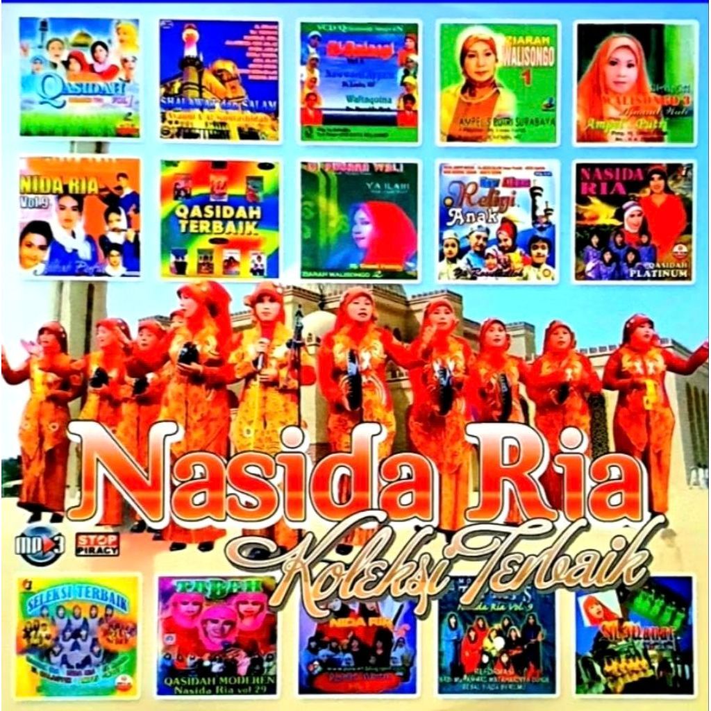 MP3 CASSETTE QASIDAH IRA NIDA SONG - RELIGIOUS SONGS OF NIDA RIA SHOWERAWAT