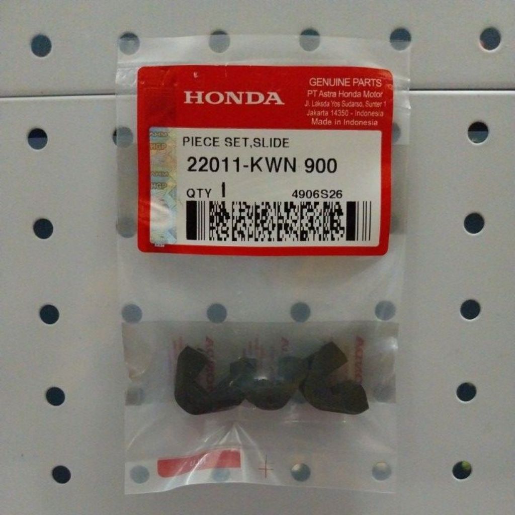 22011KWN900 ชุดชิ้นสไลด์ด้านบน 3 ชิ้น SLIDER VARIO 125